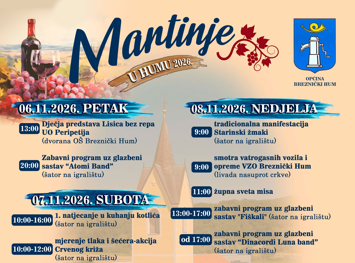 Martinje v Humu 2026.
